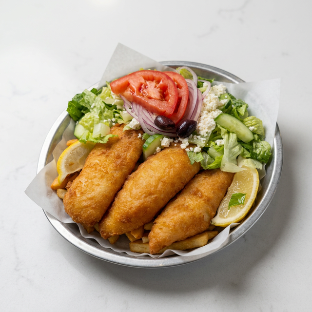 Fish and Chips.